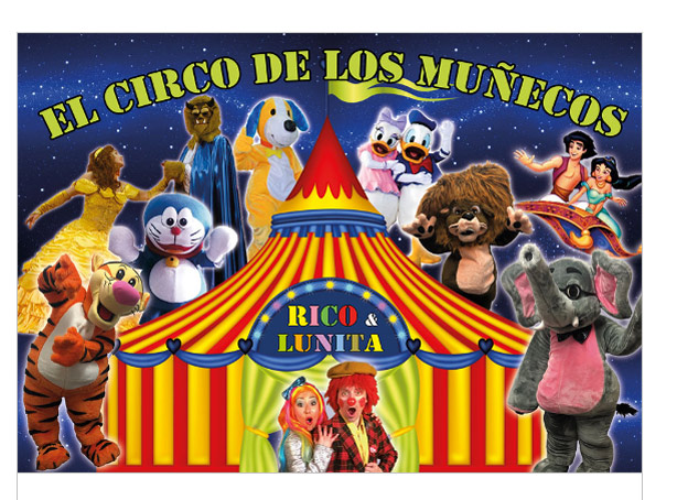 Espectáculos] El circo de los Muñeco - Con peques en Zaragoza