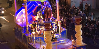 Llegada de los Reyes Magos de Oriente a Zaragoza