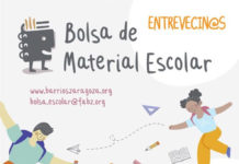 Bolsa de material escolar