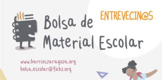Bolsa de material escolar
