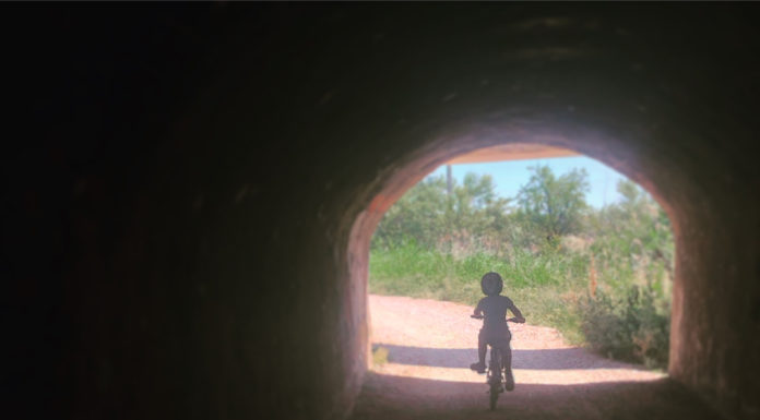 Al parque de Plaza en bici por el Canal