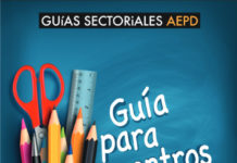 Protección de datos para centros educativos, guía de la AEPD datos personales en los colegios