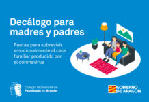 Decálogo para familias para sobrevivir al caos familiar producido por el coronavirus