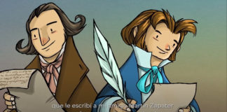Cortometraje animado sobre la vida de Goya para los escolares de primaria