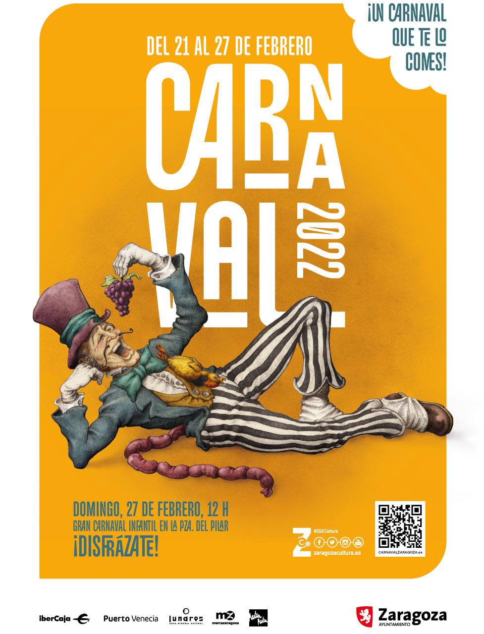 carnaval infantil en zaragoza 2022