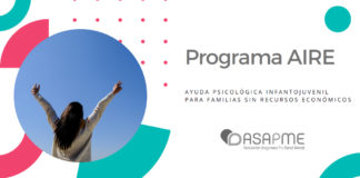 AIRE. Ayuda psicológica infantojuvenil programa AIRE