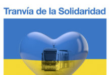 El Tranvía de la Solidaridad zaragoza con ucrania