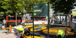 Zaragoza estrena seis nuevas zonas de juegos infantiles nuevos columpios en zaragoza