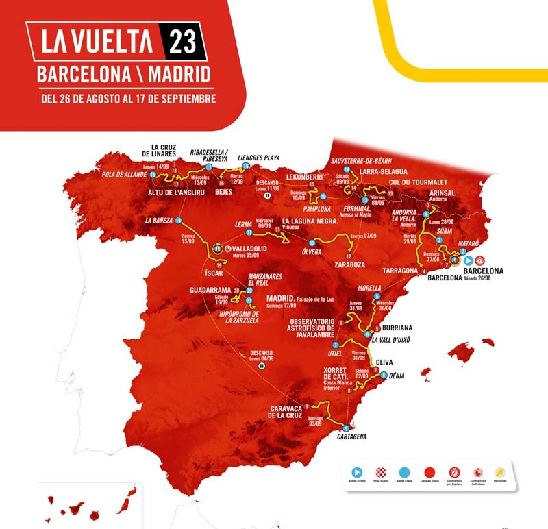 etapa de zaragoza en la vuelta ciclista a España 2023